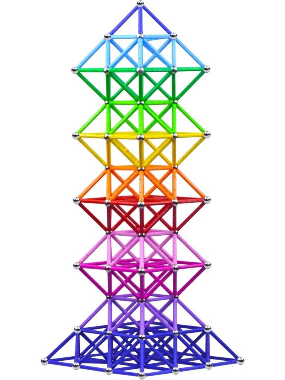 160PCS Magnetic Building Blocks Set - 3D STEM Toys for Kids & Adults, Storage